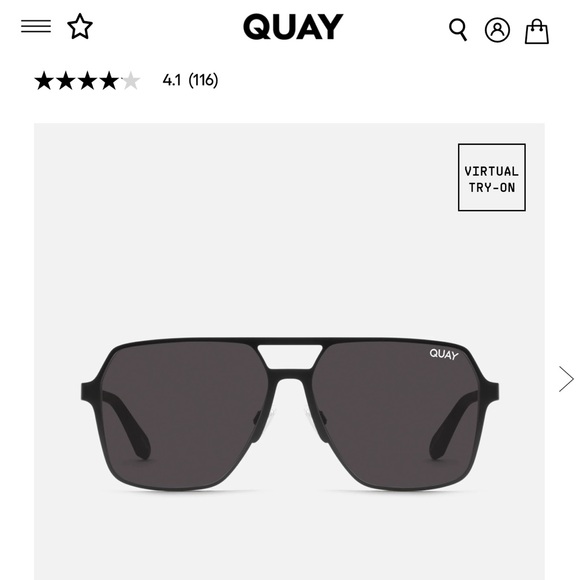 Quay Australia Accessories - QUAY Backstage Pass Aviator Sunglasses
